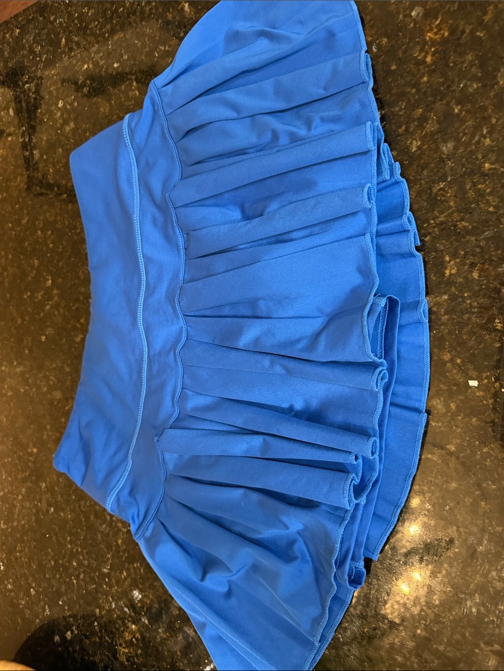Tennis Xs /Small Blue Women's Athletic Pleated Skort